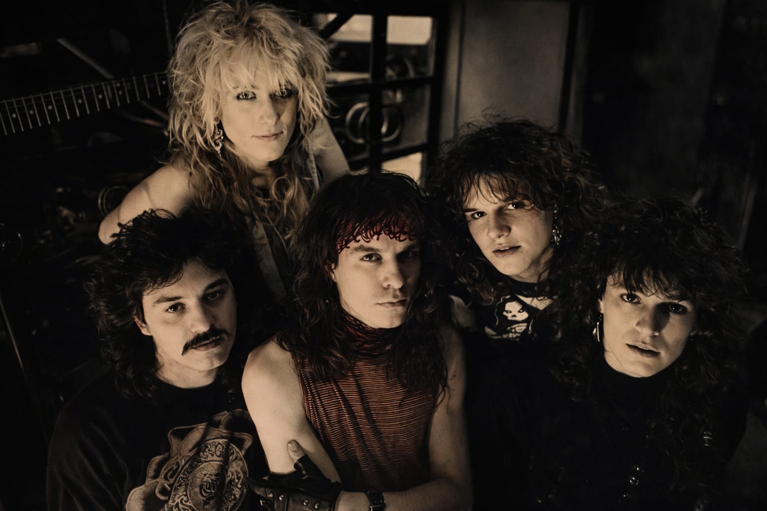 IRON AGE band photo from the early '90s