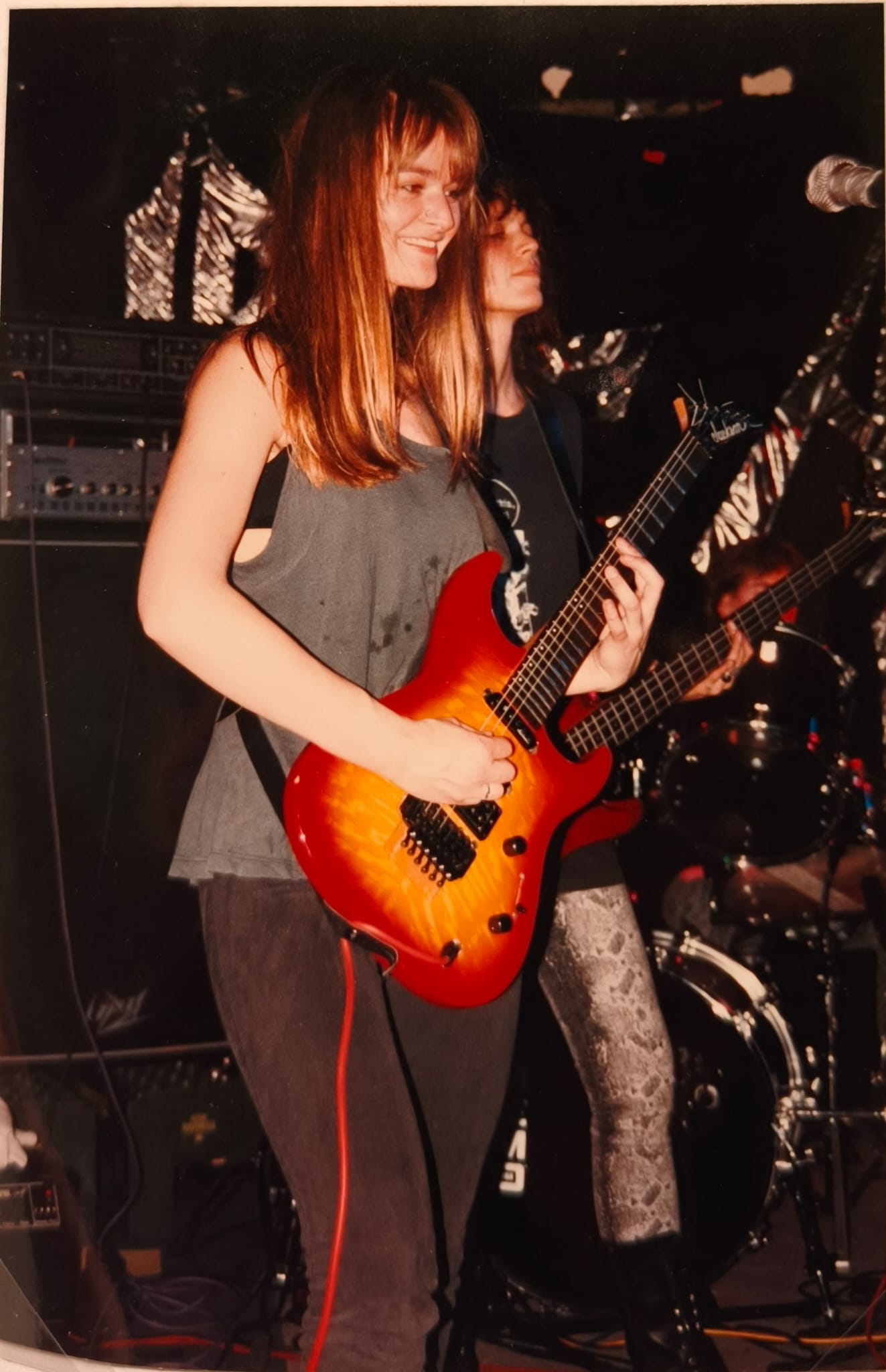 IRON AGE live – second guitar on stage